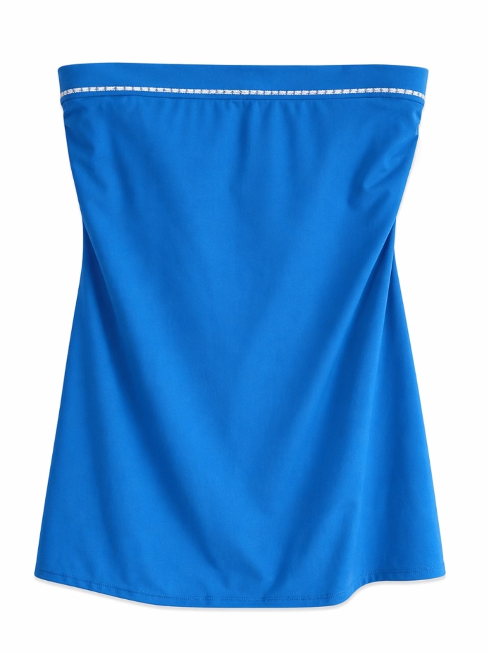 Lands’ End Blue Strapless Underwire Swimdress Made In Canada – Size 16
